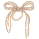 Fine Wool Bow Hair Tie – Handmade in Spain