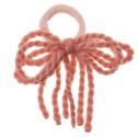 Fine Wool Bow Hair Tie – Handmade in Spain