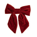 Fine Wool Bow Hair Tie – Handmade in Spain