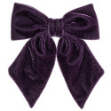 Fine Wool Bow Hair Tie – Handmade in Spain