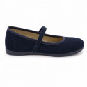 Girls’ Serratex Mary Jane Shoes with Adjustable Closure – Sizes 18-35