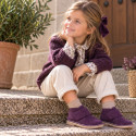 Suede Leather Safari boots laceless.