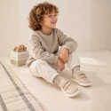 Okaa Flex casual respectful Sneaker shoes in cotton canvas.