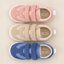 Okaa Flex casual respectful Sneaker shoes in cotton canvas.