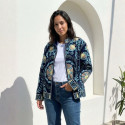 Chaqueta de Terciopelo Bordada Mujer – Edición Limitada