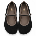 Merceditas Barefoot Mujer Negro | OKAA FLEX