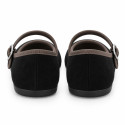 Women’s Barefoot Mary Jane Shoes – Black | OKAA FLEX