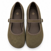 Merceditas Barefoot Mujer Verde Oliva | OKAA FLEX