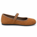 Women’s Barefoot Mary Jane Shoes – Camel | OKAA FLEX