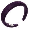Diadema de terciopelo acolchada Siena Complementos – 13 colores