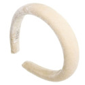Diadema de terciopelo acolchada Siena Complementos – 13 colores