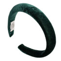 Diadema de terciopelo acolchada Siena Complementos – 13 colores