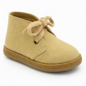 Botitas Safari Infantiles de Piel Serraje Ultrasuaves y Flexibles | Tallas 20-32