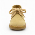 Kids' Suede Leather Desert Boots – Ultra-Soft & Flexible | EU Sizes 20-32