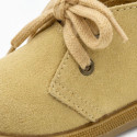 Botitas Safari Infantiles de Piel Serraje Ultrasuaves y Flexibles | Tallas 20-32
