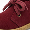 Botitas Safari Infantiles de Piel Serraje Ultrasuaves y Flexibles | Tallas 20-32