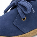 Botitas Safari Infantiles de Piel Serraje Ultrasuaves y Flexibles | Tallas 20-32