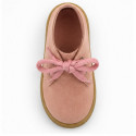 Kids' Suede Leather Desert Boots – Ultra-Soft & Flexible | EU Sizes 20-32