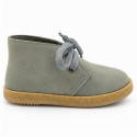 Kids' Suede Leather Desert Boots – Ultra-Soft & Flexible | EU Sizes 20-32