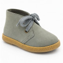 Kids' Suede Leather Desert Boots – Ultra-Soft & Flexible | EU Sizes 20-32