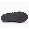 Grey Velvet Mary Jane Shoes with Hook-and-Loop Fastening | Made in Spain