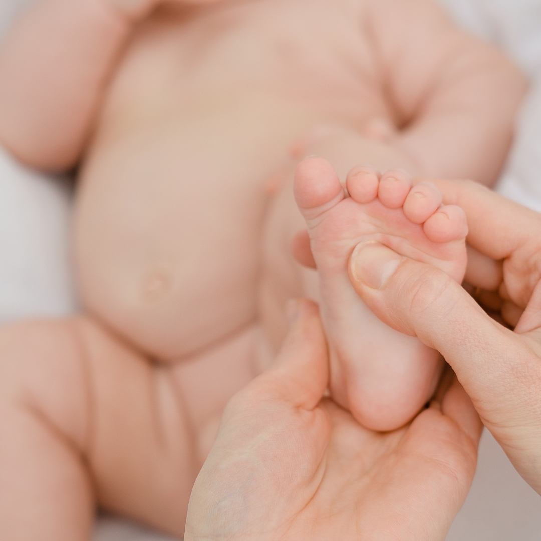 Guía para medir el pie de un niño